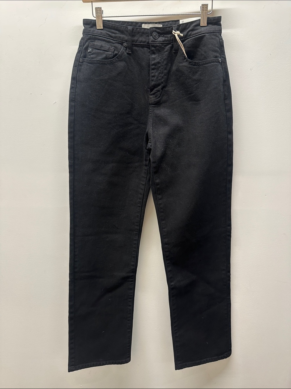 KanCan Black Women's Straight Leg Jeans